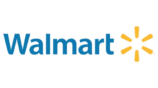 A green background with the walmart logo in blue.