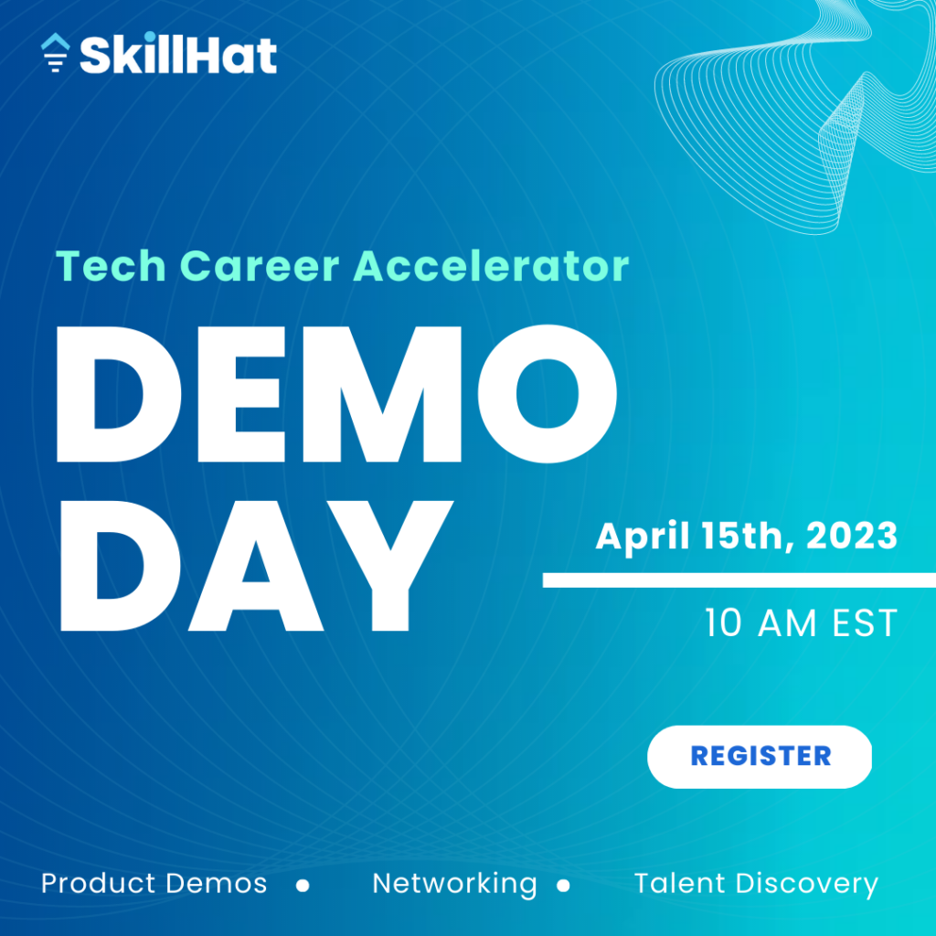 Tech Career Demo Day poster